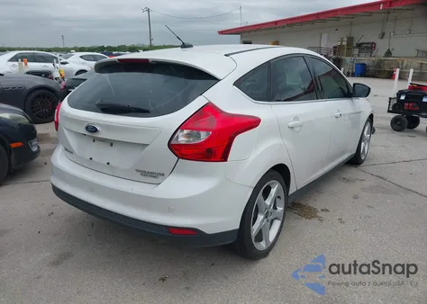 2013 Ford Focus Titanium из США, поврежденный, VIN 1FADP3N24DL183308
